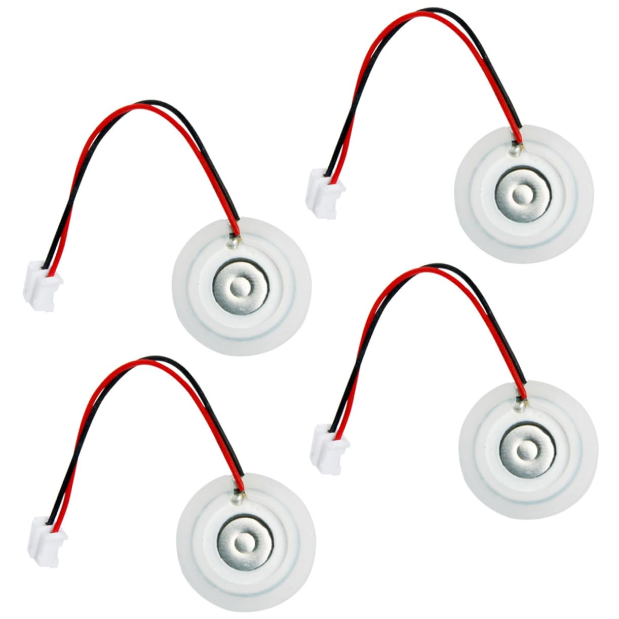 MOLUCKFU 4pcs Humidifier Discs for Indoor Fountains and Humidifiers Efficient Atomizing Ceramic Plates Portable for Easy Installation