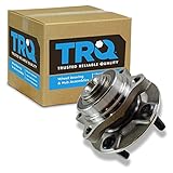 TRQ Front Wheel Bearing & Hub Assembly with ABS Sensor Compatible with 2003-2007 Infiniti G35 2003-2009 Nissan 350Z
