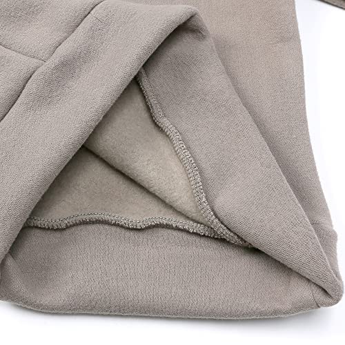 Image of MYGBCPJS Youth 2PCS Jogger Outfits Set Fleece Hooded + Sweatpants Boys Girls Athletic Sweatsuits Pullover Clothes