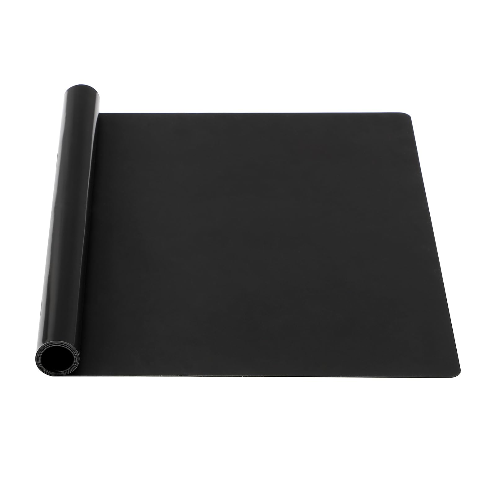 Luxeu Silicone Mats for Worktops, 60x40cm Black Silicone Sheet for Painting