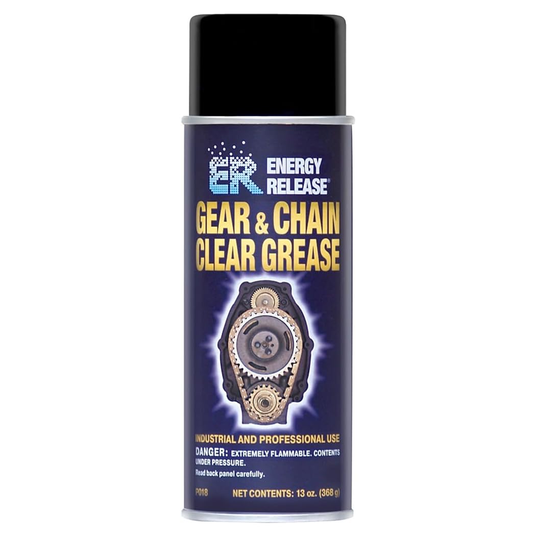 HI-GEAR ENERGY RELEASE Gear & Chain Grease 13 fl. oz. | Sprays on Thin and Tacks up in Seconds