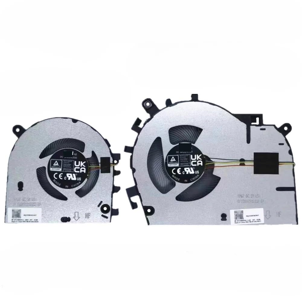 Facile à remplacer Ventilateur de Refroidissement CPU + GPU pour Ordinateur Portable Lenovo, pour ThinkBook 16 G4 + IAP Ara ABA G5 + IRH Series