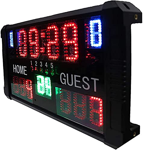 Marcador digital para baloncesto 14 dígitos 50x25.5x5.5cm miniatura 5