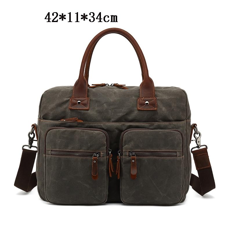 WaterproofLaptop Briefcase Large Satchel Shoulder Bag2