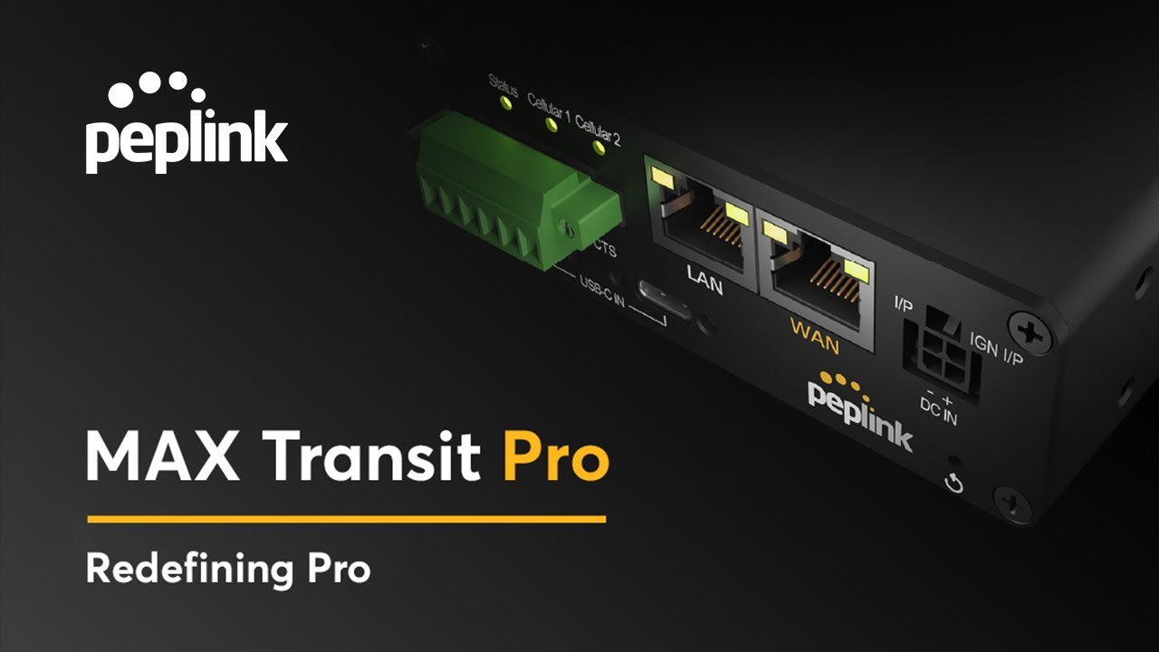 Amazon.com: Peplink LTE Cellular Router MAX Transit Duo Pro
