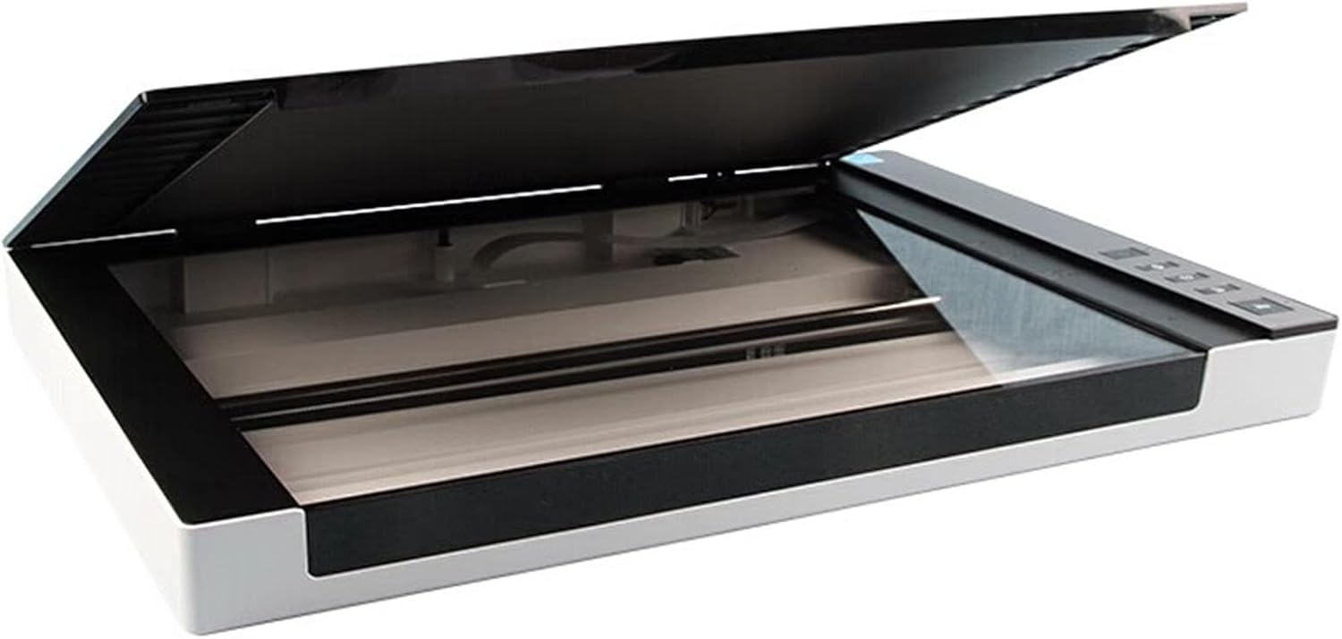 Amazon 大判フラットベッドスキャナー、A3 サイズカラー写真およびドキュメントスキャナー、最大 2400 DPI 解像度、CIS