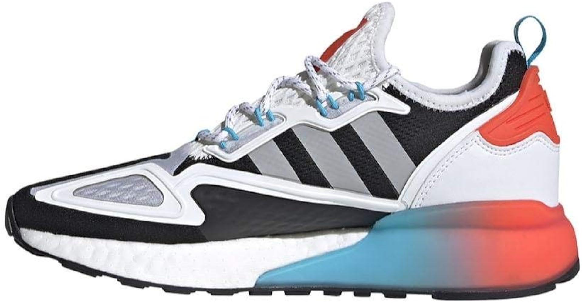 miyu＊② Buy Adidas Men's ZX 2K Boost Blue/LEGBLU/TECIND Originals (FX8836