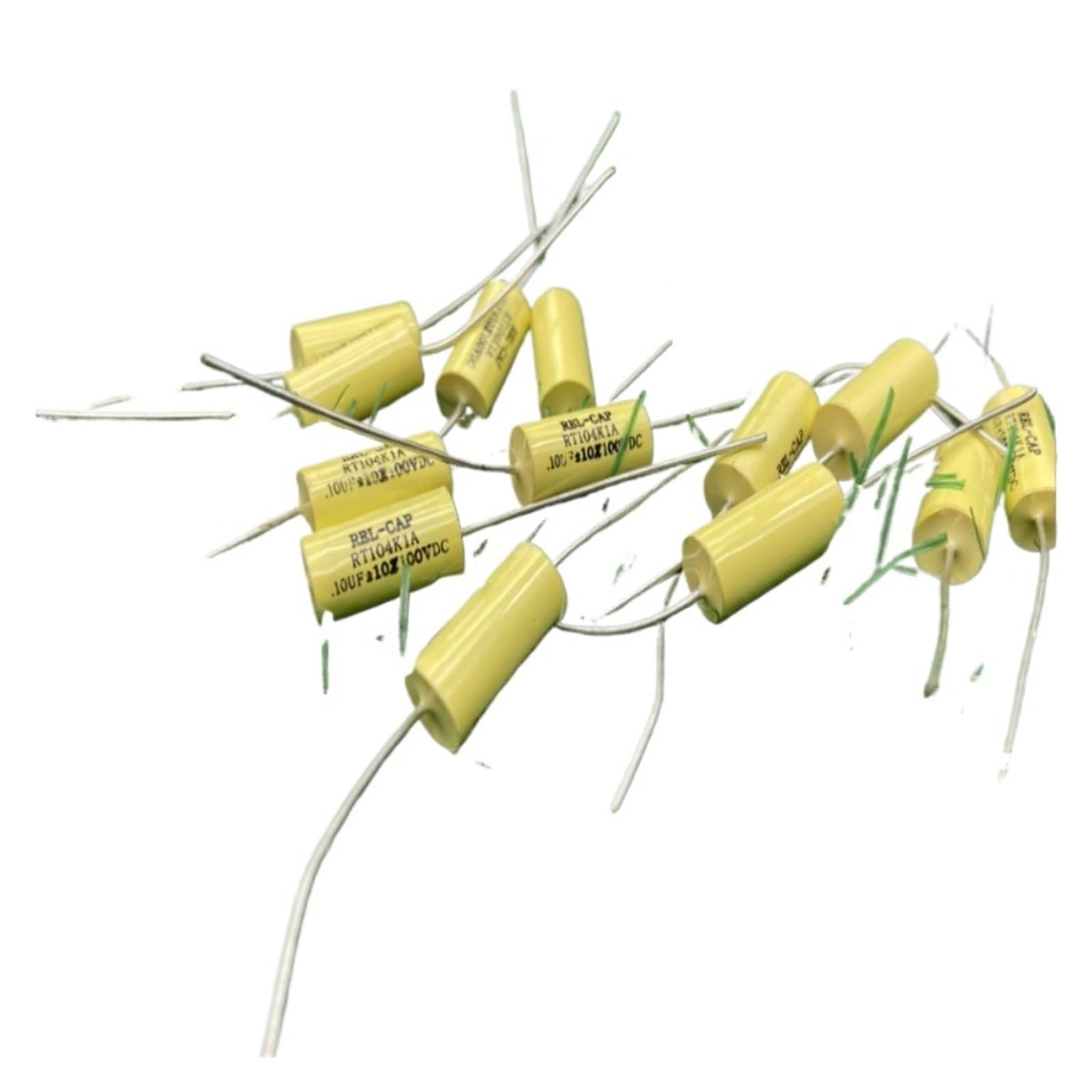 BALYDLUL 2pcs 0.01UF 0.022UF 0.047UF 0.1UF 0.22UF 0.47UF 1UF 100V capacitor(0.022UF)