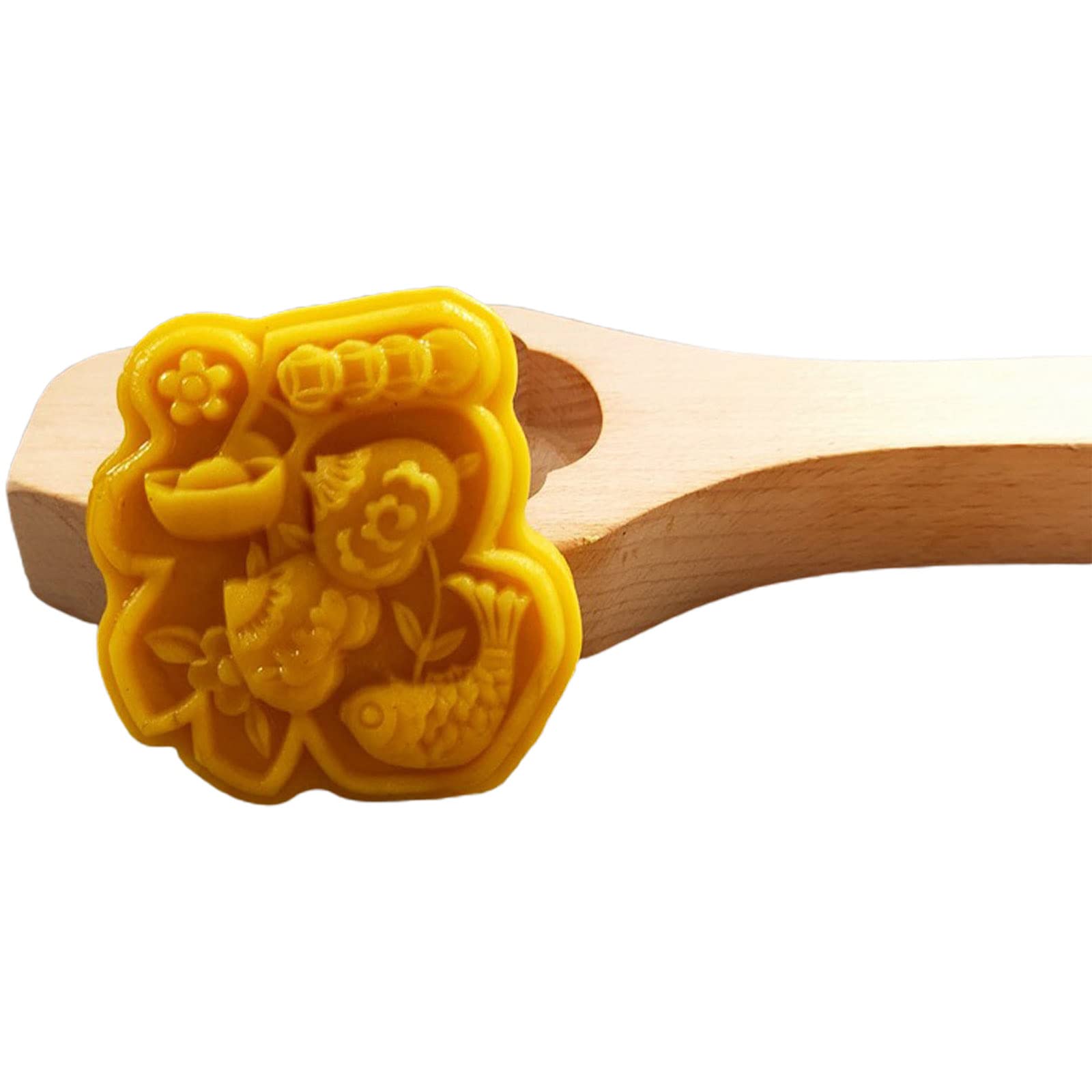 Wooden Moulds Stamps Baking Moulds Pastry Gadgets 8 Styles For Mid-Autumn Festival Making