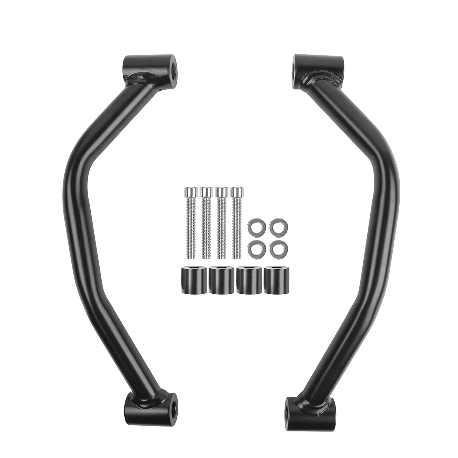 Barra de Agarre de Mano de Acero al Carbono para Asiento Trasero de Motocicleta Compatible con Y-amaha TENERE 700 XTZ 700 XTZ700 2019 2020 2021 Kit de Mango de riel de reposabrazos (Negro)
