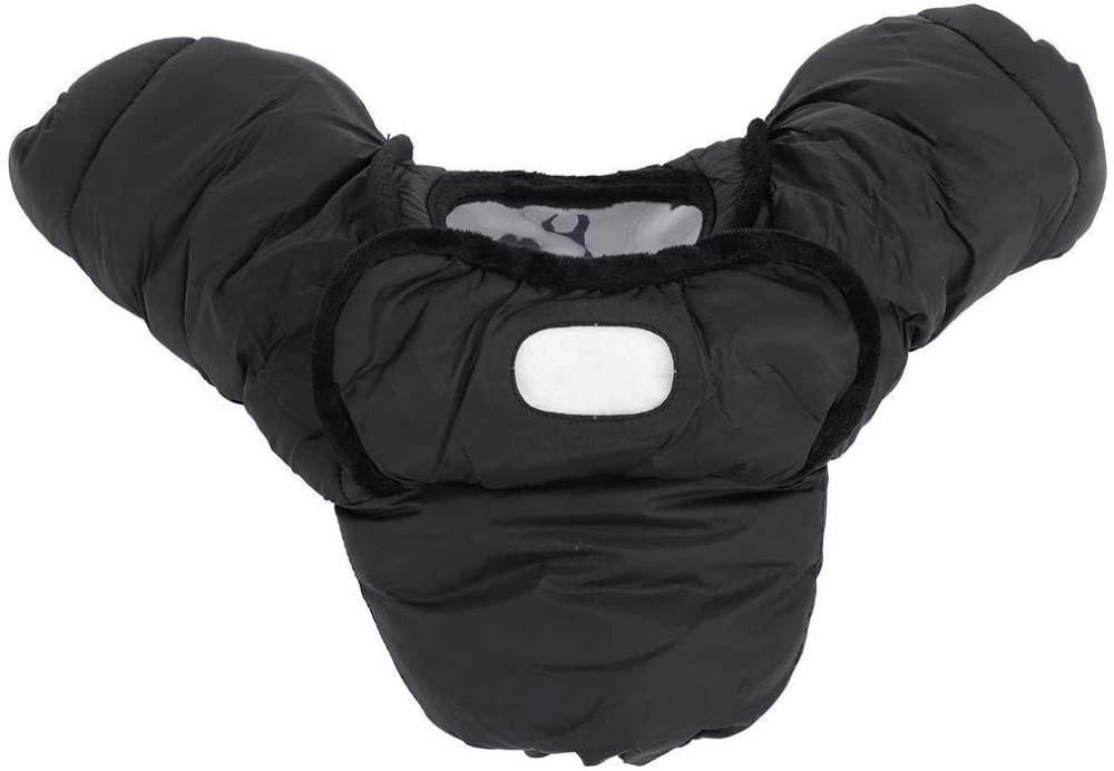 Camera Protector, Waterproof Windproof Winter Thermal Warm DSLR Camera Padded Cover Protector for Nikon D800, Professional Rain Cover(Black)