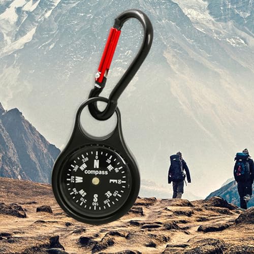 Brújula mini portátil con llavero, pack de 2 unidades miniatura 7