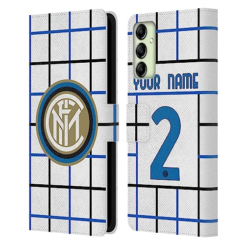 Coque Samsung Galaxy A14 Inter Milan étui personnalisé portefeuille cuir 5G