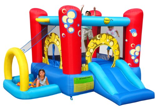 Happy Hop - Bj9214 - Toboggan - Bubble 4 In 1 Play Center