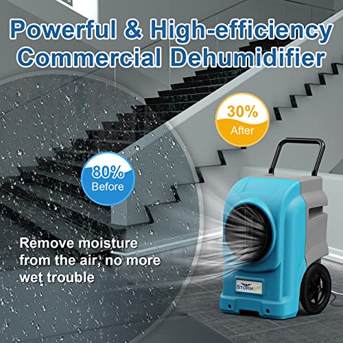 Image of ALORAIR 270 PPD LGR Commercial Dehumidifier with Pump, WIFI APP Control