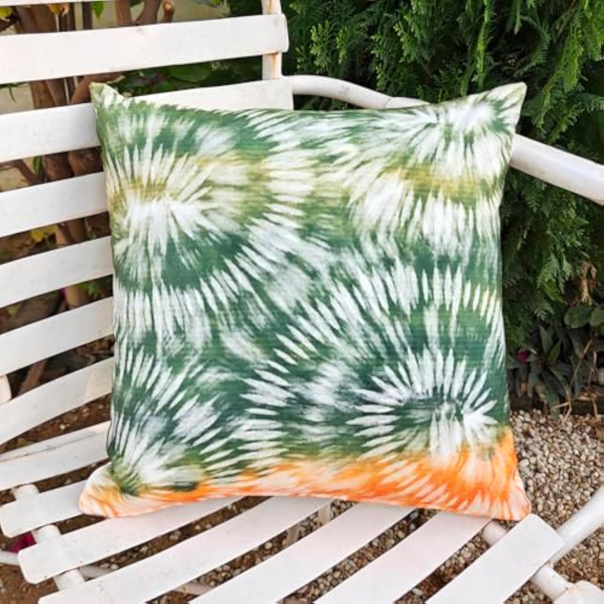 Tie Dye Pattern Throw Pillow Cover, Decorative Cushion Case