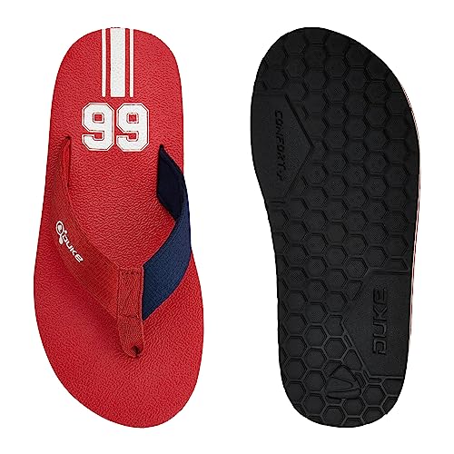 Image of Duke Men's Fwc6147-red /Navy Flip-Flop