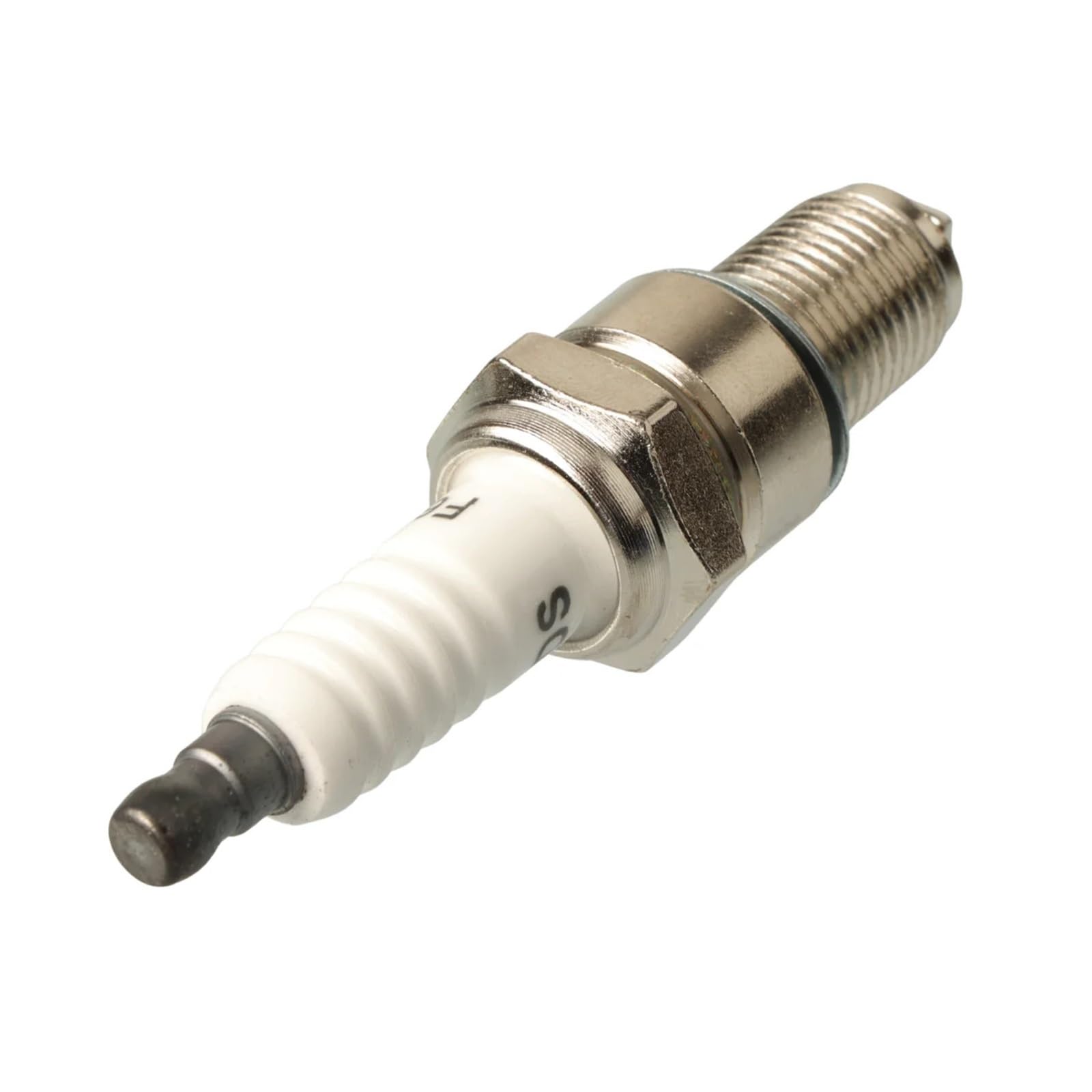 Bujía F6TC 1-5 Piezas | Compatible con varios repuestos for generador de motor de motosierra, cortacésped, cortacésped(4 pcs)