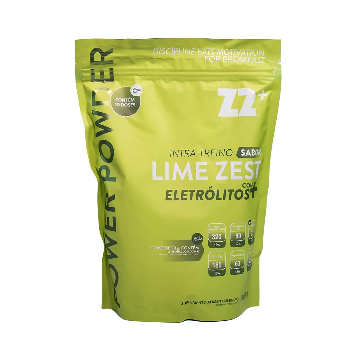 Z2 Energy Drink Power Powder Sabor Lime Zest - 84g de Carboidratos