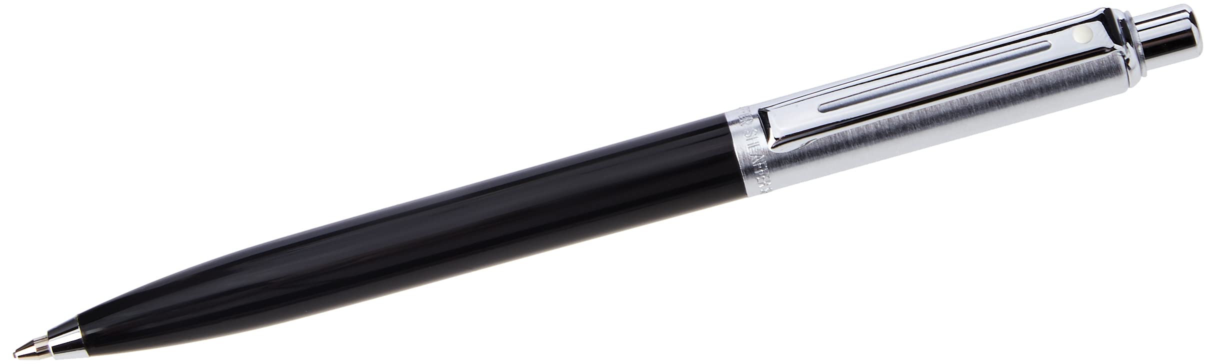 Sheaffer Sentinel-Matita con finiture placcate in nichel, colore: nero