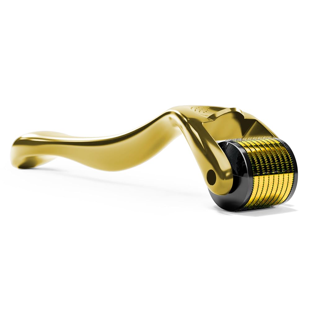 Derma Roller 0.5MM for Women and Men Microneedling Roller for Hair Beard Facial Skin Face