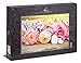 Ulmer Puzzleschmiede - Puzzle Rose da Giardino - Puzzle 1000 Pezzi - Bouquet con Rose del Giardino Festivo