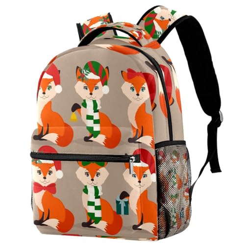 Sac de voyage décontracté anti-mal de dos pour ados aux motifs de Noël mignons
