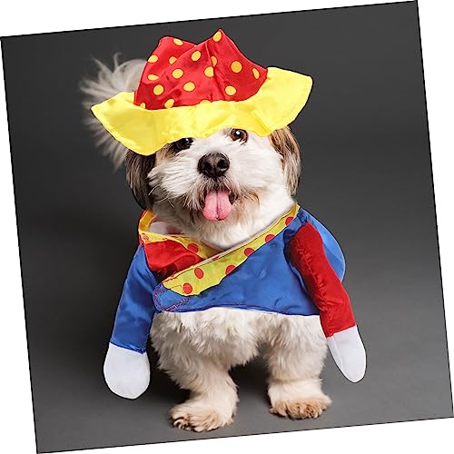 Disfraz de payaso para perro 2XL Happyyami miniatura 7