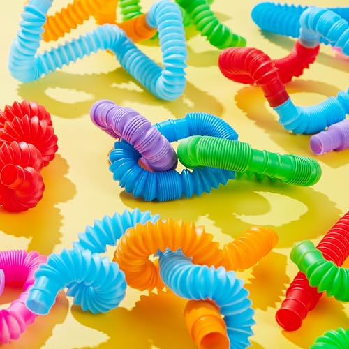 Joyin 15825 18 Pack Pop Tubes, Sensory Toys(Small) Fidget Tubes Party Favors thumb #7