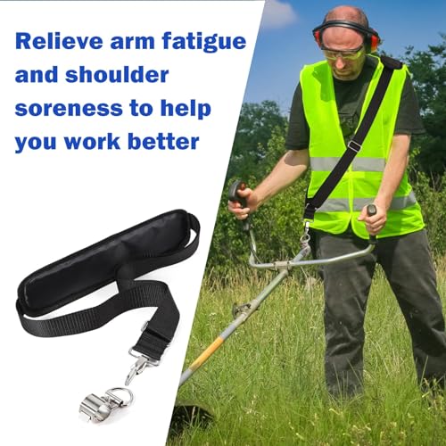 Image of String Trimmer Shoulder Strap AP1500 for EGO 56V Universal Shoulder Strap Weed Trimmers Shoulder Strap Comfort with ego Multi Head System Strap