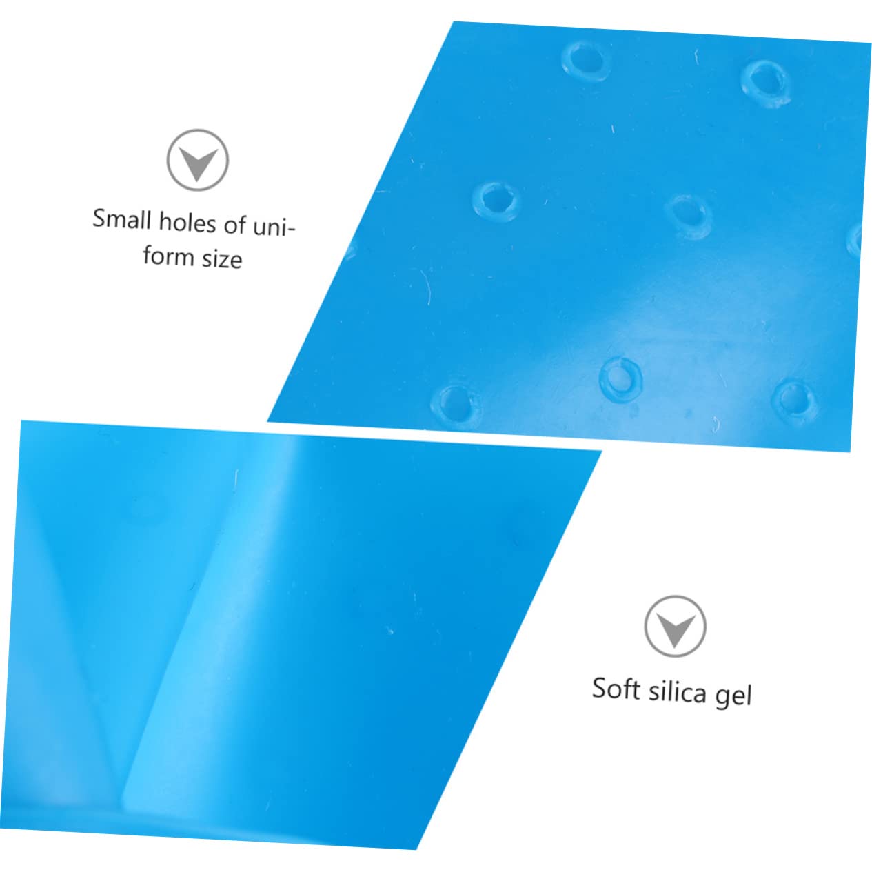 TOVINANNA Hair Dyeing Cap Set Silicone Coloring Caps Fixing Holes Crochet Hooks for Easy Tinting