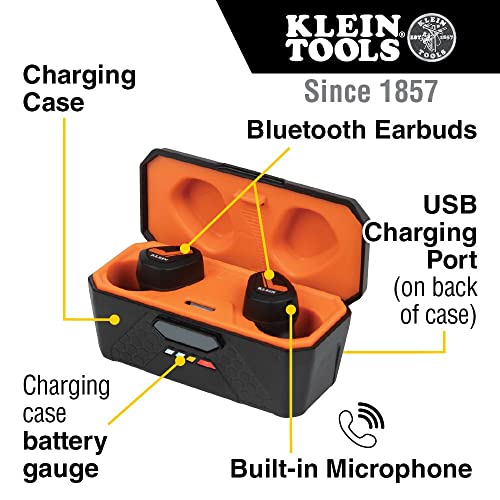 Klein Tools Bluetooth Jobsite Earbuds with Hearing Protection #TOP9
