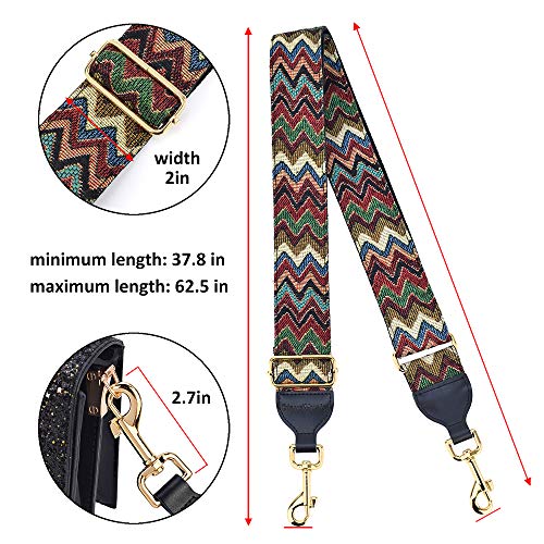 Image of CLOUDMUSIC Handbag Strap Replacement Shoulder Crossbody Strap Purse Strap for Women Girls