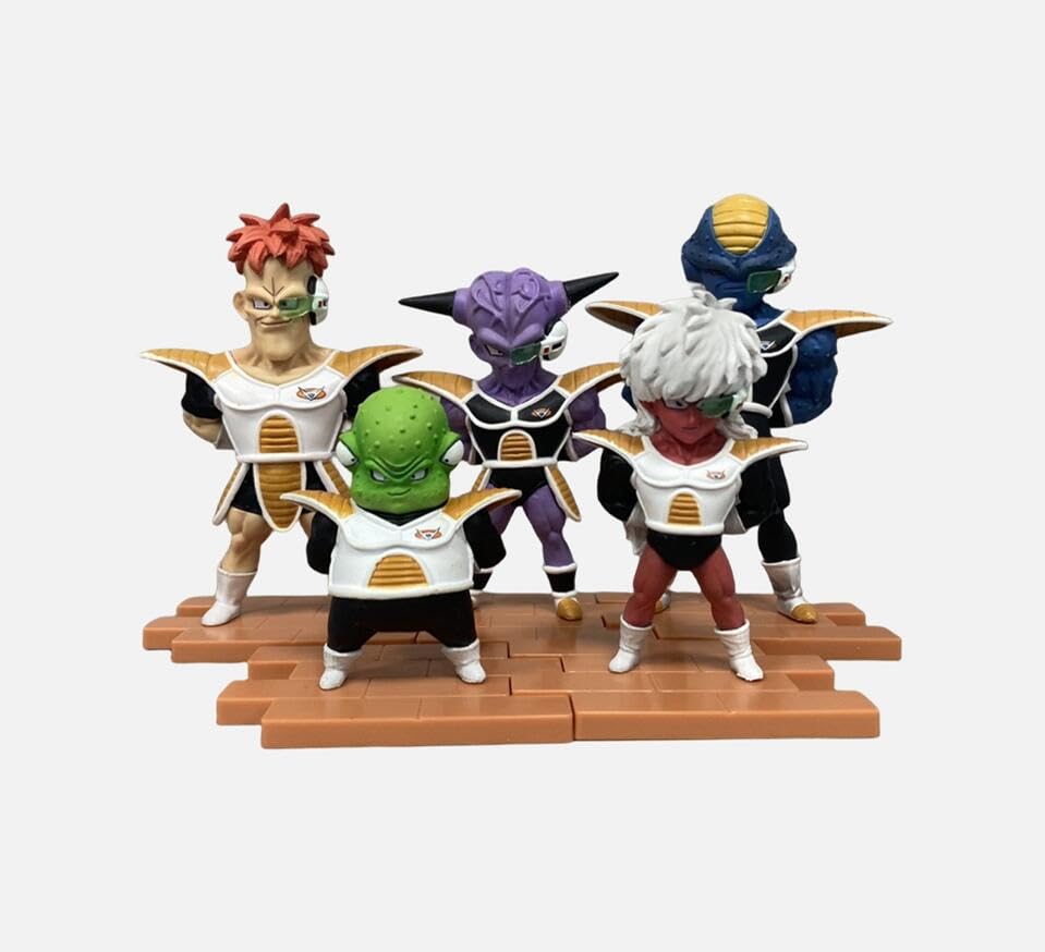Amazon.co.jp: ギニュー特戦队 5個セット フリーザ軍 フィギュア 