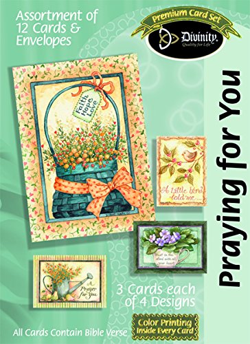 Divinity Boutique Greeting Card Assortment - Praying for You (18000N)
