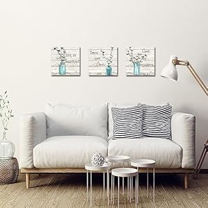 sechars Cotton Flower Canvas Wall Art Vintage Farmhouse Floral Paintings Pictures Rustic Quotes Sign on Wood Canvas Prints sechars Cotton Flower Canvas Wall Art Vintage Farmhouse Floral Paintings Pictures Rustic Quotes Sign on Wood Canvas Prints