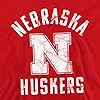 University of Nebraska Official Nebraska Cornhuskers Logo Unisex Adult Pull-Over Hoodie,Red, Large #1