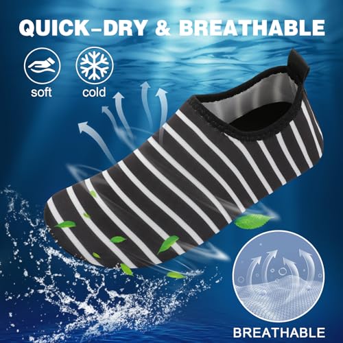 Barefoot Water Shoes for Women Men Non-Slip Yoga Socks Travel Slippers Summer House Shoes for Indoor Outdoor Beach Swim Surf3
