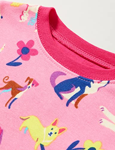 Image of Hatley Girl's Organic Cotton Long Sleeve Printed Pyjama Set Pajama