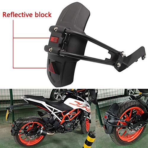Image of 390 Rear Fender Mudguard Cover Splash Guard for 390 200 2017-2018 200 390 Rear Wheel Tire Hugger Cover