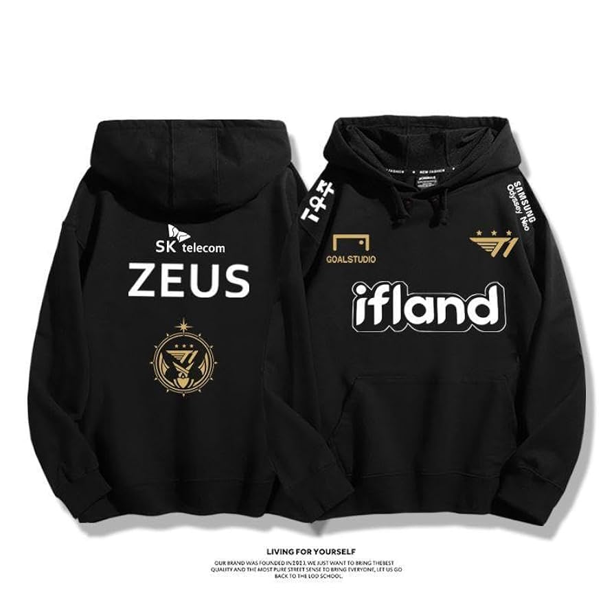 Amazon.co.jp: FAKER 同型 パーカー SKT T1 フェイカー チーム