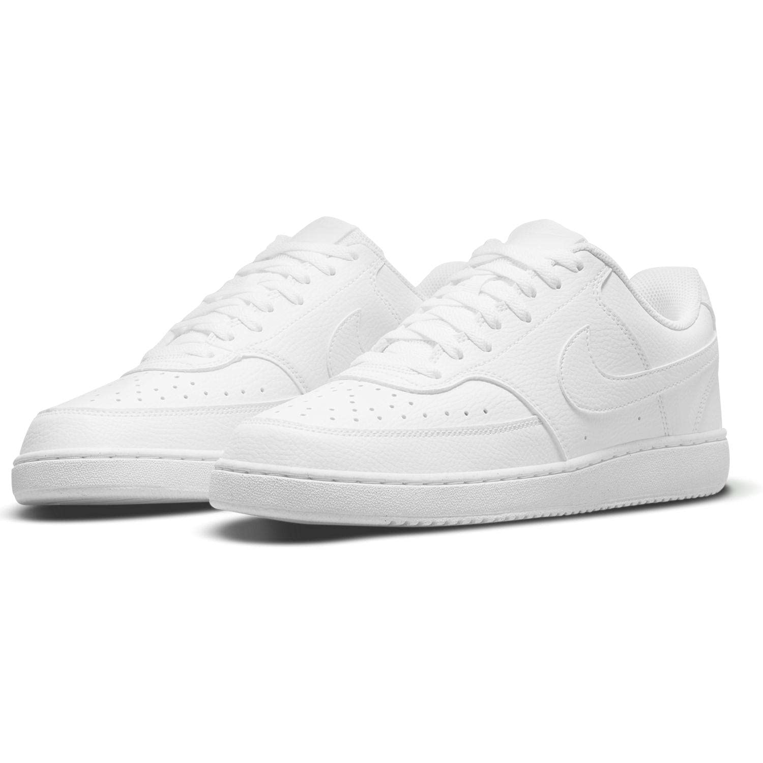 Nike Court Vision Low NN DH2987-002 Sneakers, Black / Black, Japan Domestic Authentic Product 27.0 cm white/white