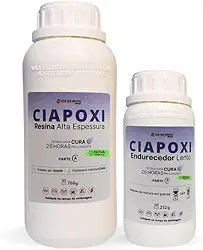 Resina Epóxi Ciapoxi Alta Espessura 1kg