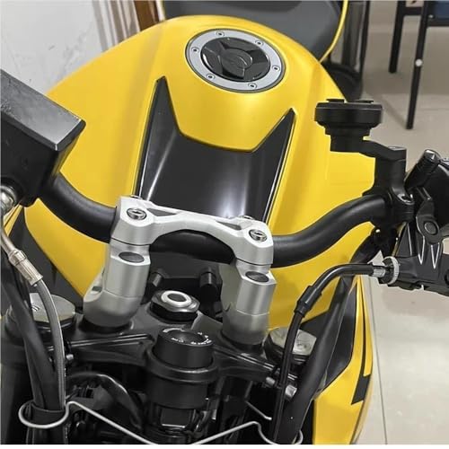Abrazaderas manillar Street Triple 765R elevador de aluminio 4