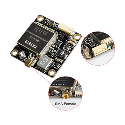 Wolfwhoop Q3 5.8Ghz 0.01/25/200/500/800Mw Switchable Fpv Video Transmitter With Mmcx And Fc Uart Support Osd Configuring Via Betaflight Flight Controller #TOP1