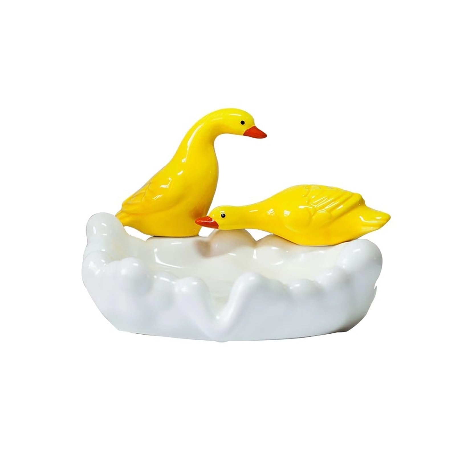 Jfnklfg White Ceramic Soap Dish Soap Holder Ceramic Material