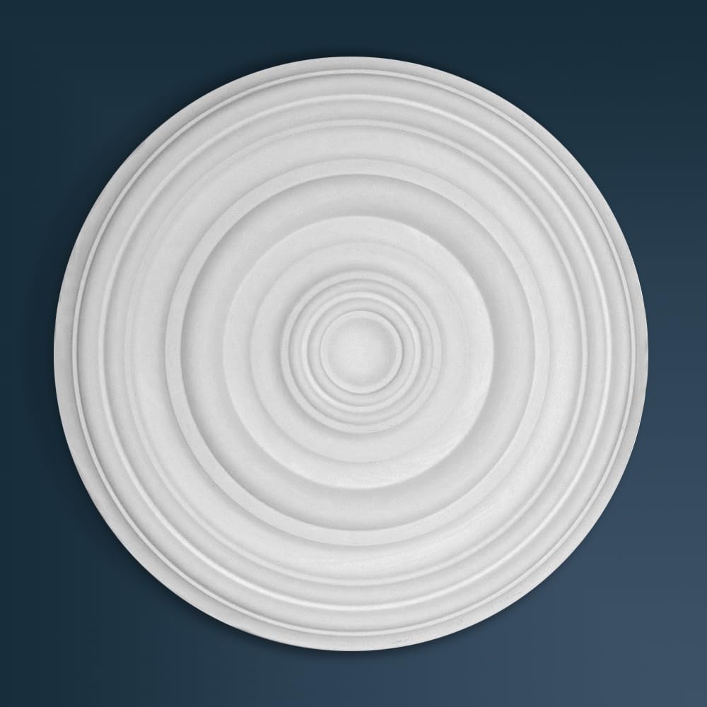 WCP10-450 Traditional Victorian Plaster Ceiling Rose - Mayfair, 450mm, 18 inches