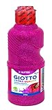 Capacidad: 250 ml Tempera Giotto LIQUIDA Glitter 250 ml Botella Magenta