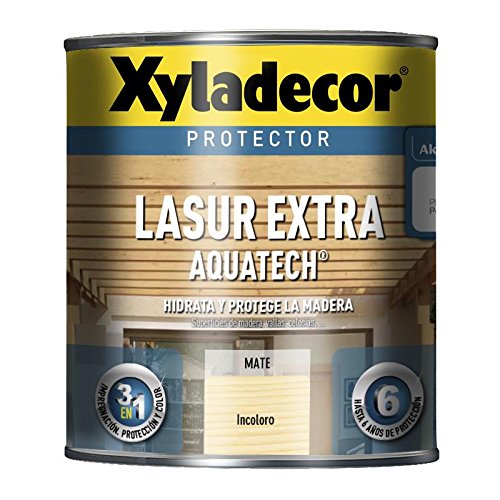 BRUGUER XYLADECOR Lasur Extra Matte Aquatec Colourless 750 ml, Black