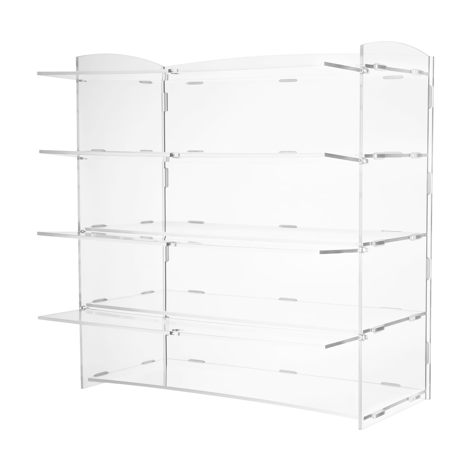 Pastry Display Case, 3-Tier Commercial Countertop Bakery Display Cases, Acrylic Display Box, for Homes, Retail Stores, Trade Shows, Store Displays, 18.7 x 8.46 x 19.7inch